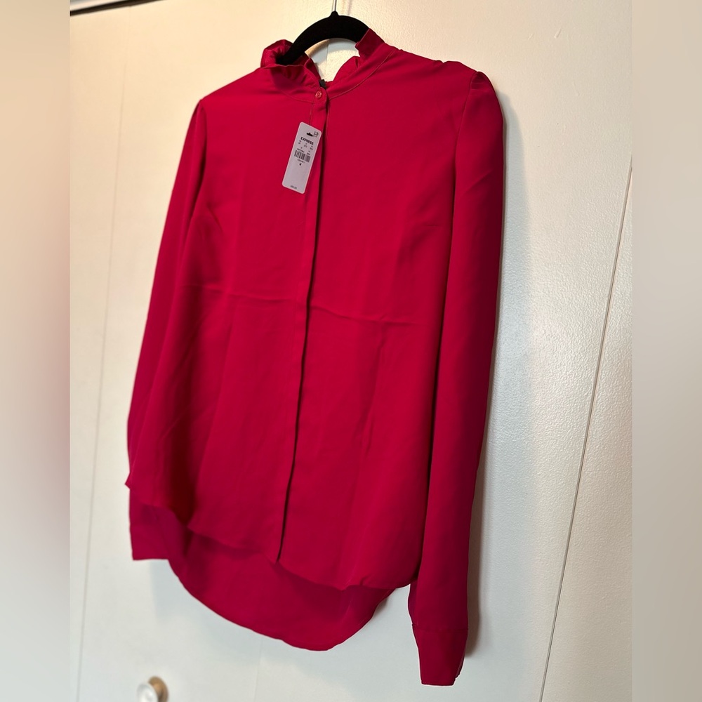Medium dress blouse express size medium